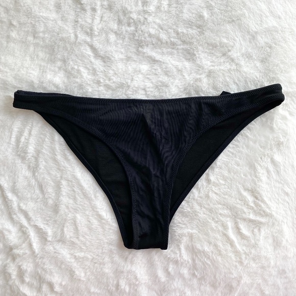 H&M Other - NWOT H&M black low rise bikini bottoms in Size 8